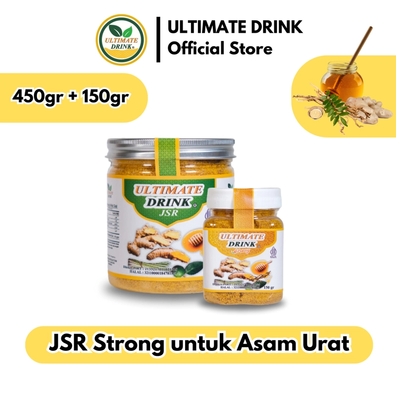 Product image Ultimate Drink - Ultimate Drink - JSR 450gr dan Strong 150gr Serbuk Minuman Herbal Bundle Variant