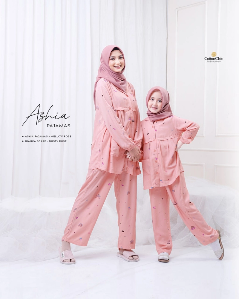 Product image Yasmeera Official - Piyama Ashia L MELLOW ROSE