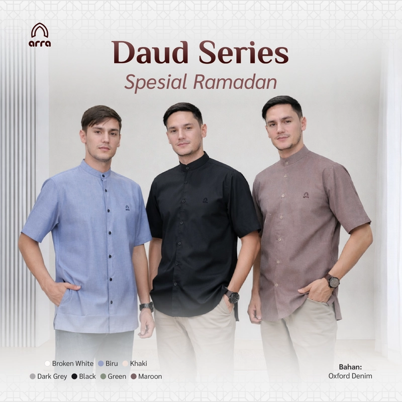 Product image Arra - Baju Koko Daud Koko Daily M Biru