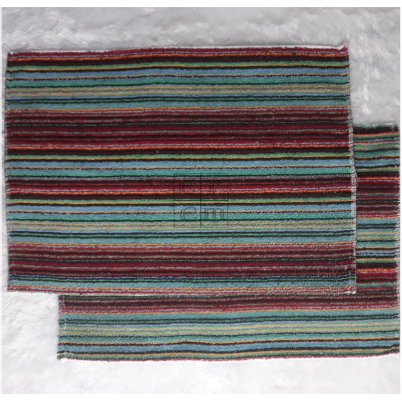 Product image KESET SALUR PELANGI KESET KAMAR MANDI All Size Warna Random