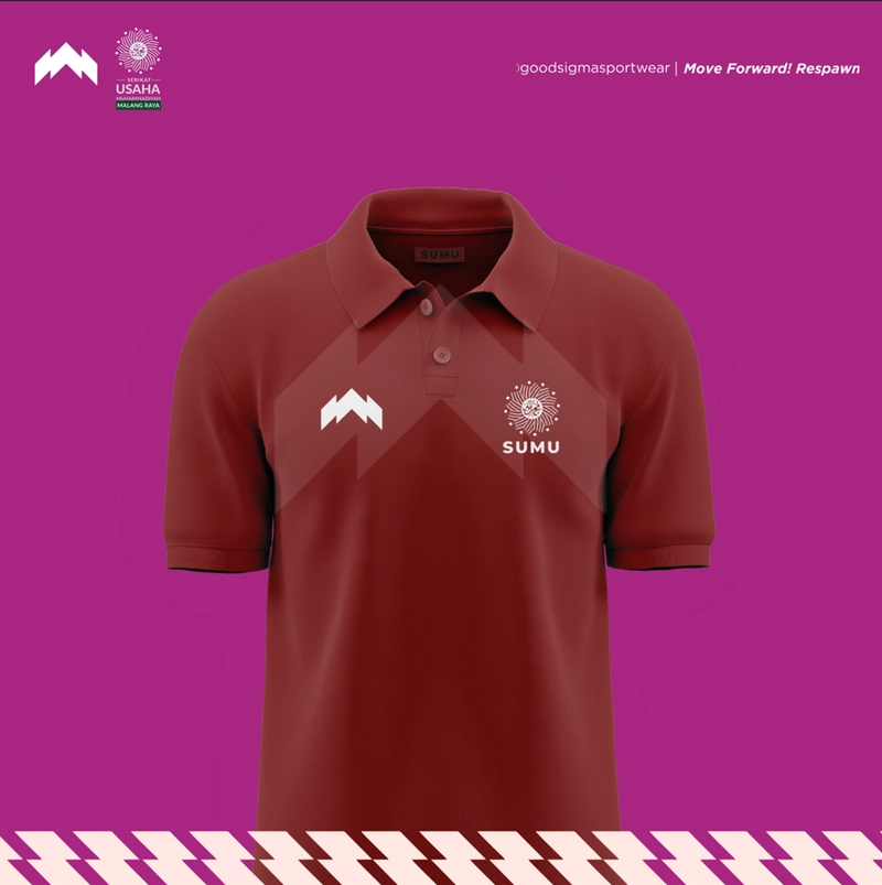 Product image Macroscope Official Store - Polo Shirt Serikat Usaha Muhammadiyah x Goodsigma Sportwear - Baju Polo SUMU - Goodsigma Sportwear S MAROON