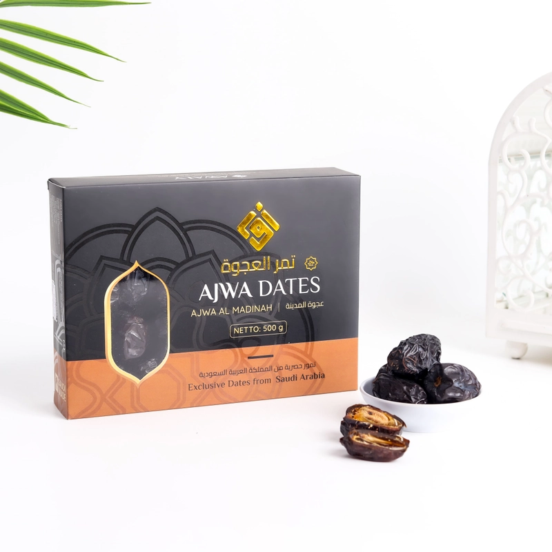 Product image Aliya - Kurma Ajwa Awaly 500g 500g Manis