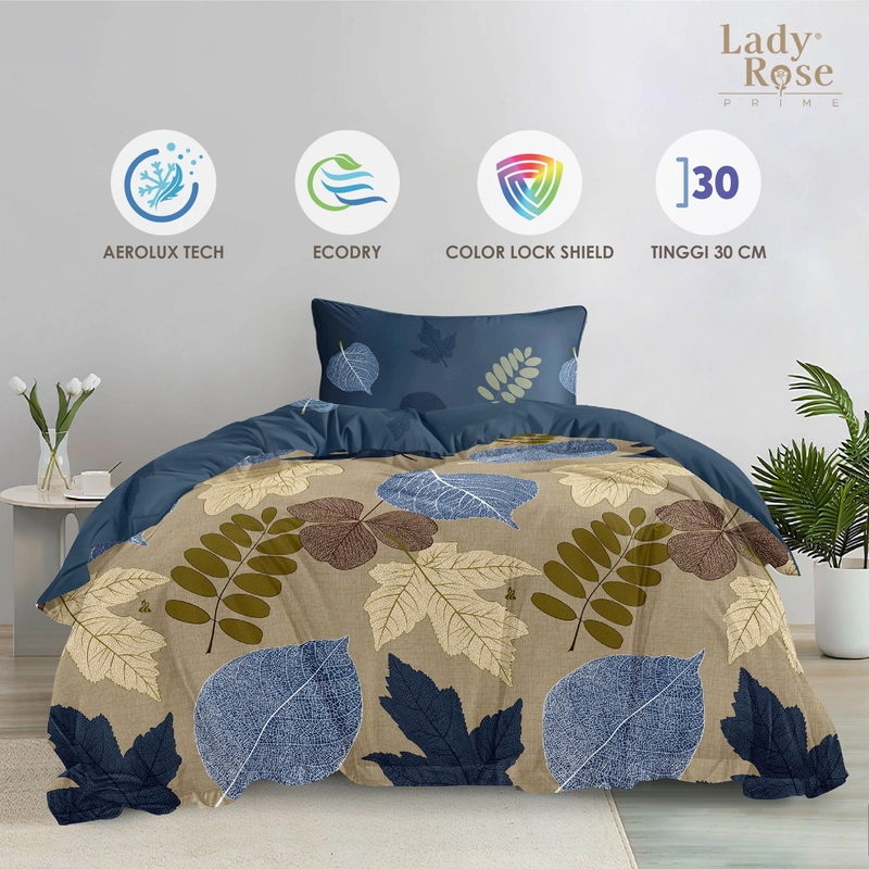 Product image LADY ROSE OFFICIAL - Lady Rose Prime - Bed Cover Set Janet 120x200x30 Single Fitted