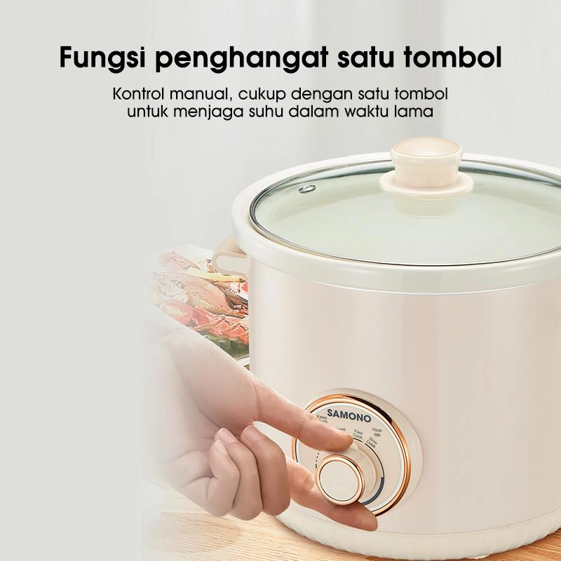 Product image UTAMAMEGA - SAMONO Rice Cooker SW-SC3L ( SWSC3L ) Warna Multi