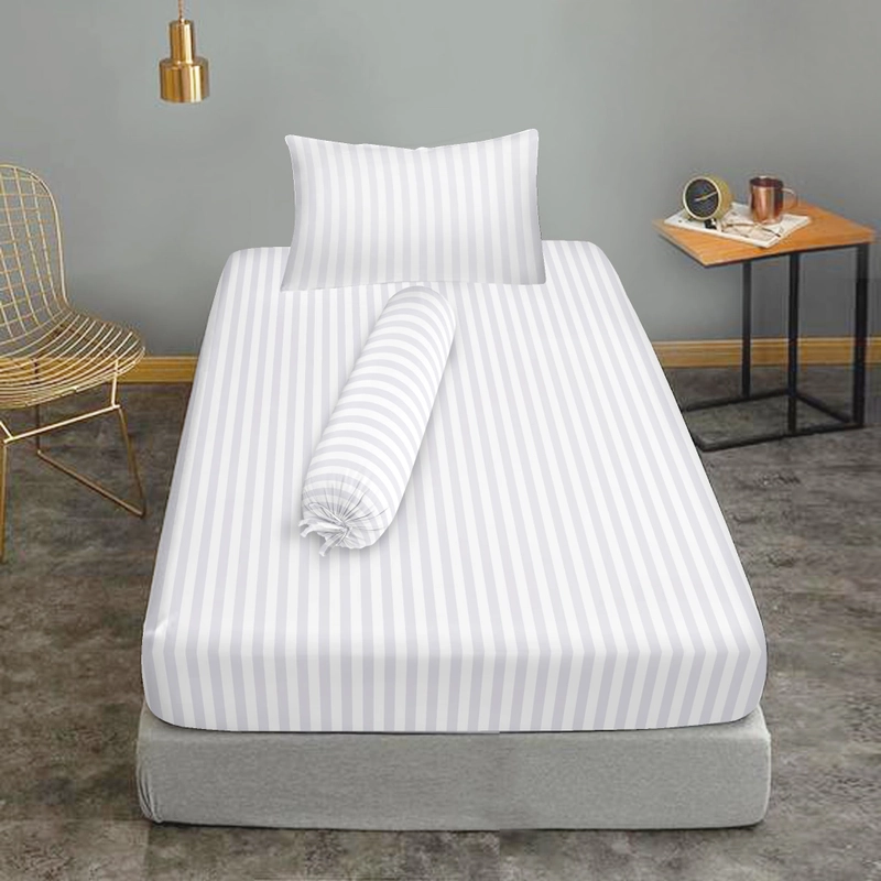 Product image Rosanna - Fitted Sheet Sprei Fitted Sprei Putih Dengan Karet Cotton 300 TC Hotel Collection Single 90x200 Plain Tinggi 30 cm
