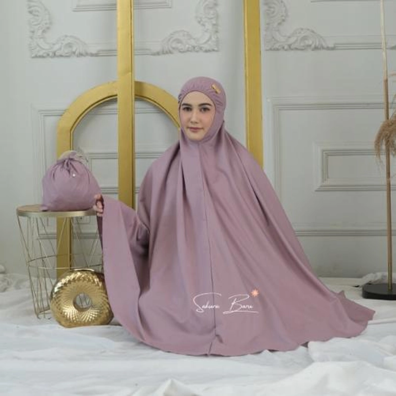 Product image Sakura Baru - 10pcs Mukena Travelling Mikro Khadijah All Variant Random