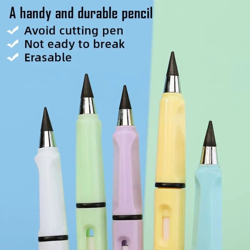 Product image KAMJE Pensil Abadi Tanpa Batas Tidak Bisa Habis Plus Penghapus Untuk Menulis Menggambar KMJ155 all variant NAVY