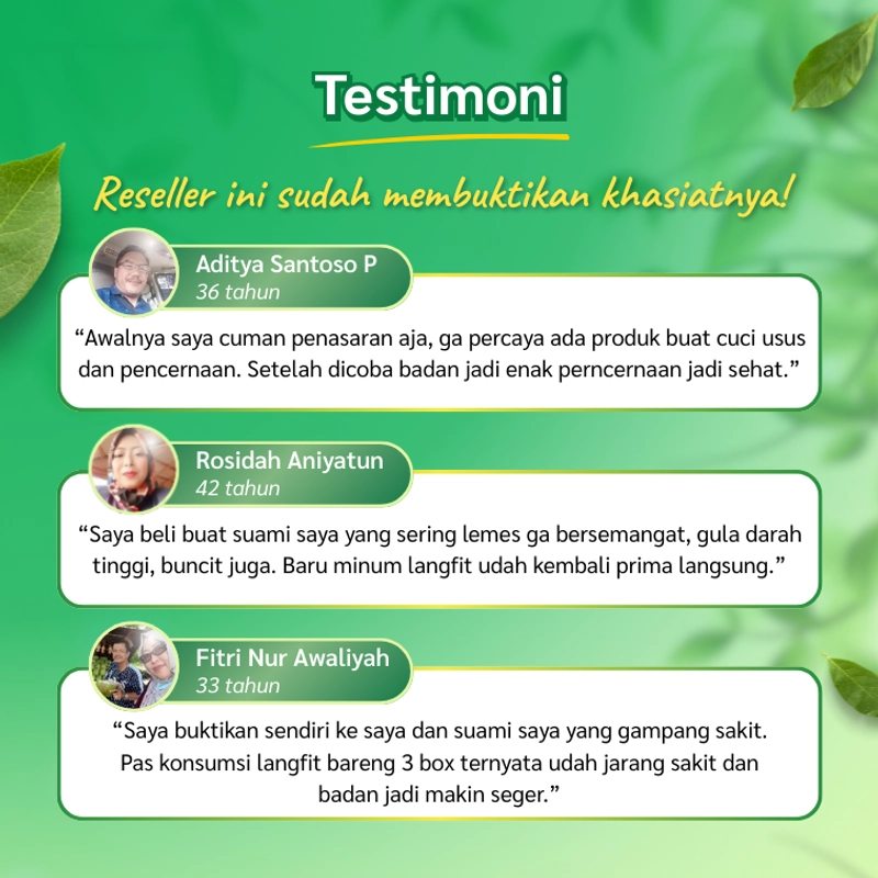 Product image Langfit - Bundling 4pcs Deto Pro Cuka Apel + Madu Stevia Probiotik Chia Seed 1 Paket Isi 4 Botol