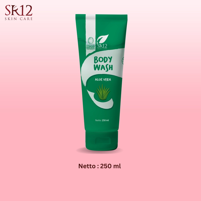 Product image SR12 Body Wash Aloevera Mencerahkan Dan Mengatasi Jerawat 100 ml Body Wash Aloevera