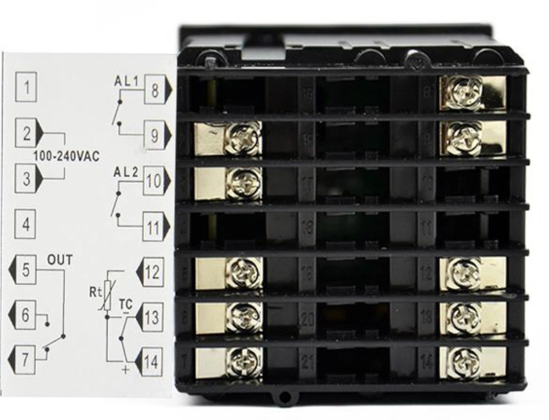 Product image Sparepart Industri - REX C-700 DIGITAL PID TEMPERATURE CONTROLLER OUTPUT RELAY 350 Gram Hitam