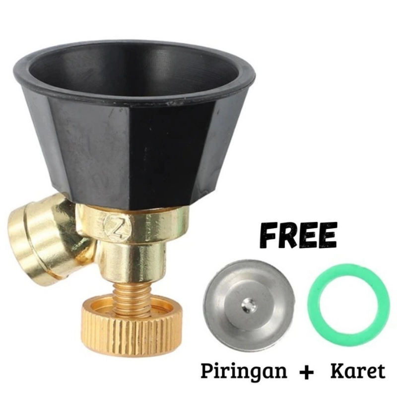 Product image KAHASIL - Kepala Semprotan Alat Penyemprot Penyiram Air Tanaman Taman Pohon Multifungsi KMJ236 HITAM