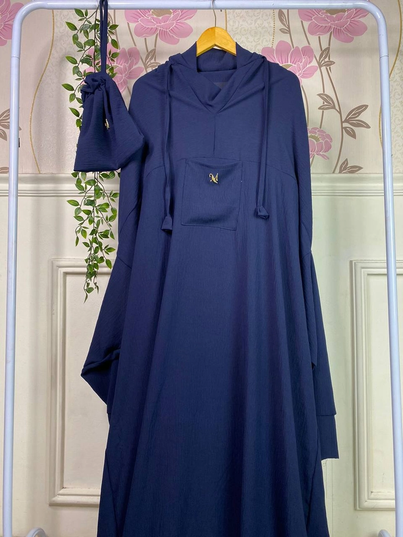 Product image Milyarda Hijab - Mukena Abaya Humaira Milyarda Hijab All Size Navy