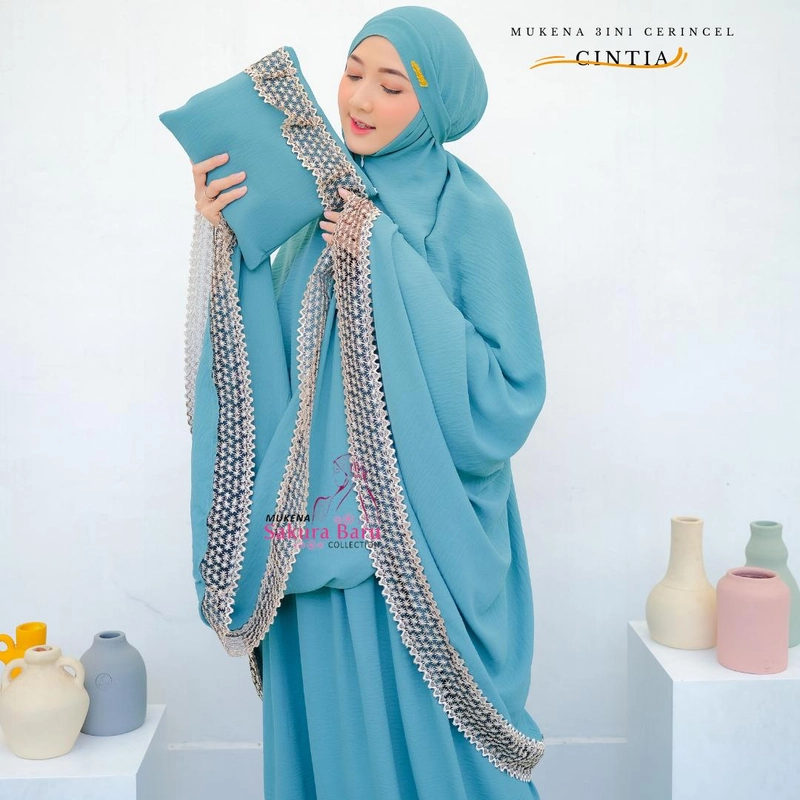 Product image COD Mukena dewasa mukena 3in1 ceringcel airflow jumbo muat di bb100kg cocok untuk yang bb 100kg tin All Size Wardah