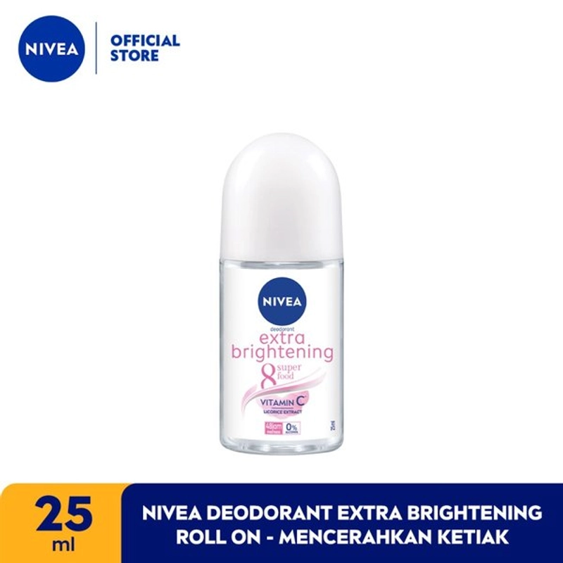 Product image Nivea - NIVEA - Extra Whitening Deodorant Roll On 25ml Putih