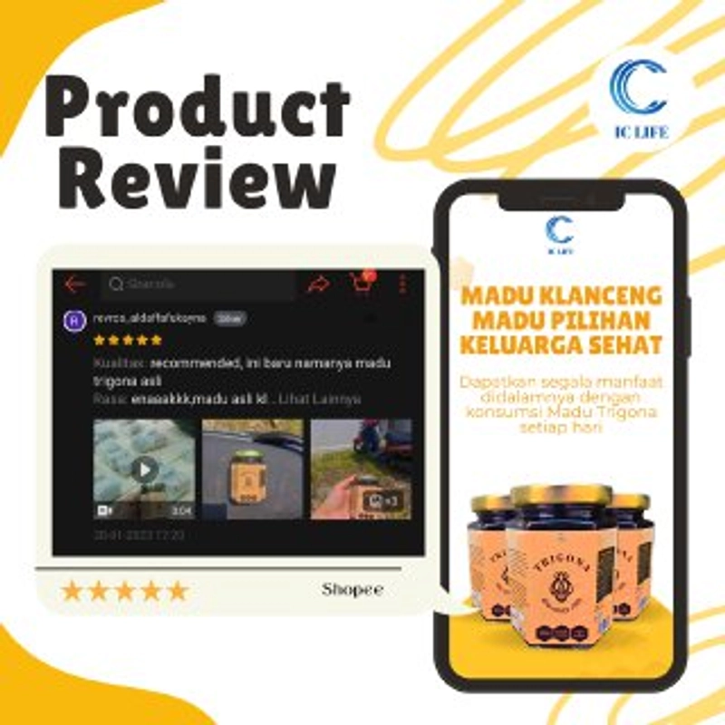 Product image Madu ICOS - Madu Trigona Madu Klanceng 200 Asam Manis