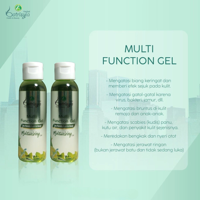 Product image Batrisyia - Multi Function Gel - Gel Multi Fungsi 60ml Hijau