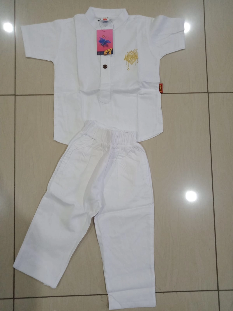 Product image Hoofla - Setelan koko anak Set Koko Yusuf S PUTIH