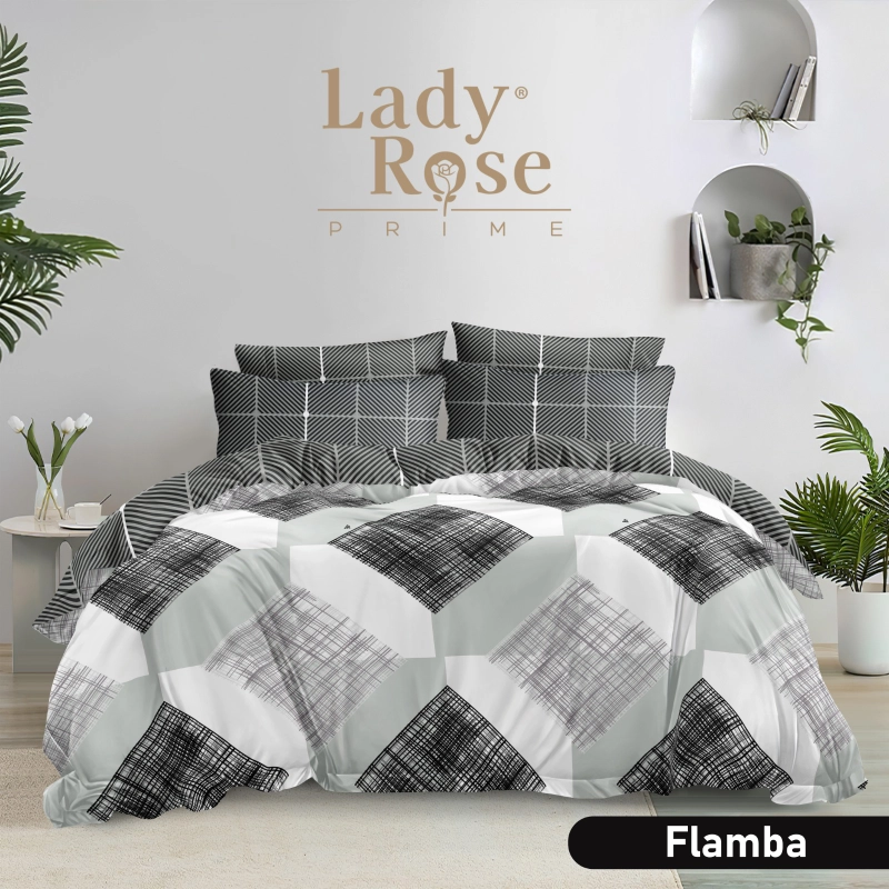 Product image Dylan 19 [TA] - Dylan 19 - Bed Cover Lady Rose 200x200 Tinggi 30 cm / Bad Cover Set 200x200 Bedcover saja Flamba