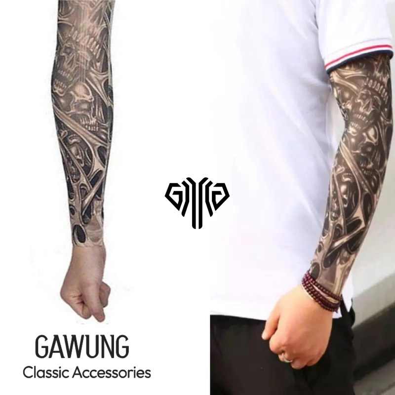 Product image GAWUNG - Manset Tato Premium Tatto Sarung Lengan Tangan ANTPQ dewasa varian 1