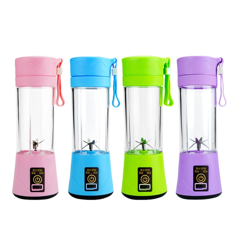 Product image KAMJE Blender Portable Juicer Jus Buah Rechargeable 4 Mata Pisau Dilengkapi Saringan KMJ168 all variant Biru