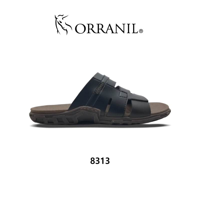 Product image Odillon - Orranil - 8313 / Sandal Slip On Pria 38 BLACK