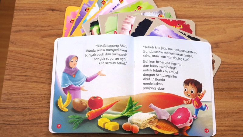 Product image Cordoba - Cordoba Kids - Serie Little Abid Soft Cover Buku Adab dan Akhlak Pendidikan Karakter Anak B5 10 buku warna Random