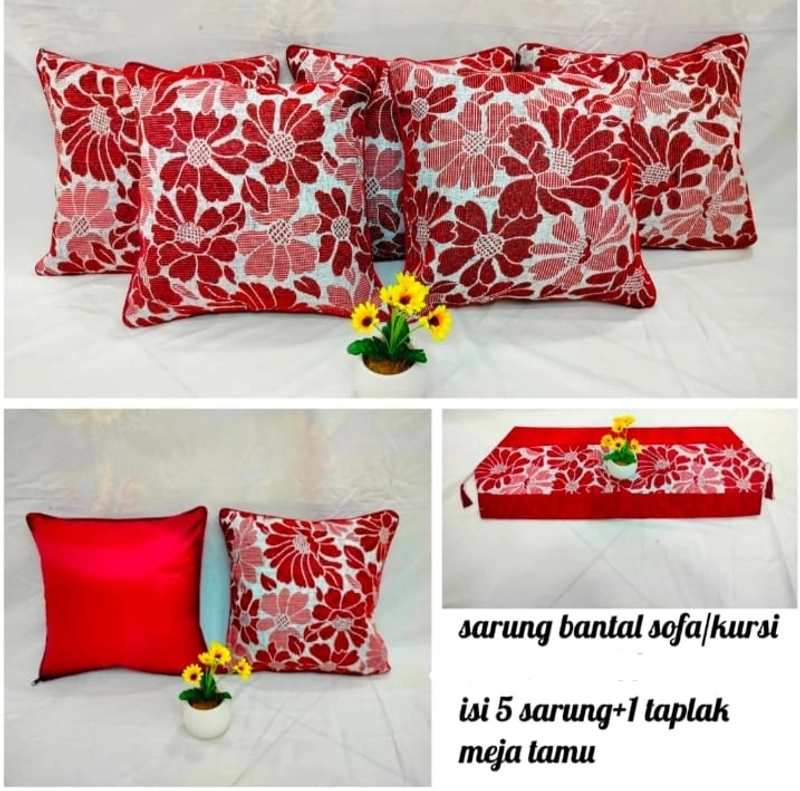 Product image Dylan 19 [TA] - Dylan 19 - Sarung Bantal Sofa / Sarung Bantal Kursi Set 40x40 11