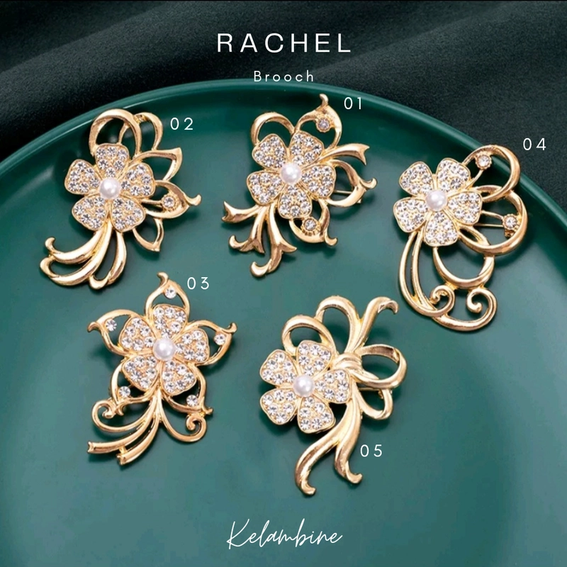 Product image Kelambine - Rachel Brooch Bross Rachel by Kelambine Rachel 02 Gold