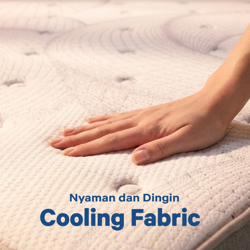Product image INTHEBOX - Kasur Spring Bed Inthebox X Ukuran 90x200 (Single) F388X2-PP1B-090NTR 90 x 200 x 27 Cm Putih