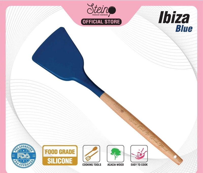 Product image Mumtazqu Store - Stein Cookware Spatula Sutil Choco - brown sutil silicon ibiza blue