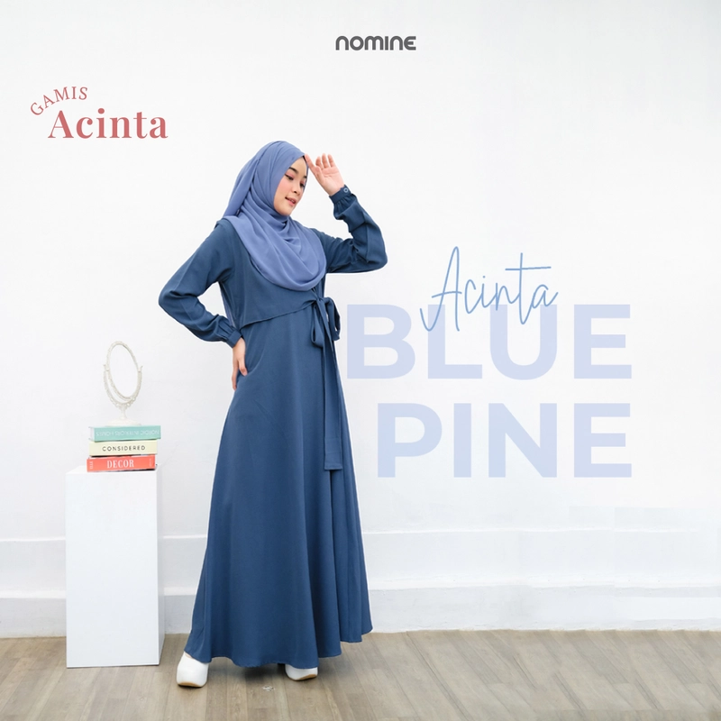 Product image Nomine - Gamis - Acinta Batch 1 - Dress Only S Blue Pine