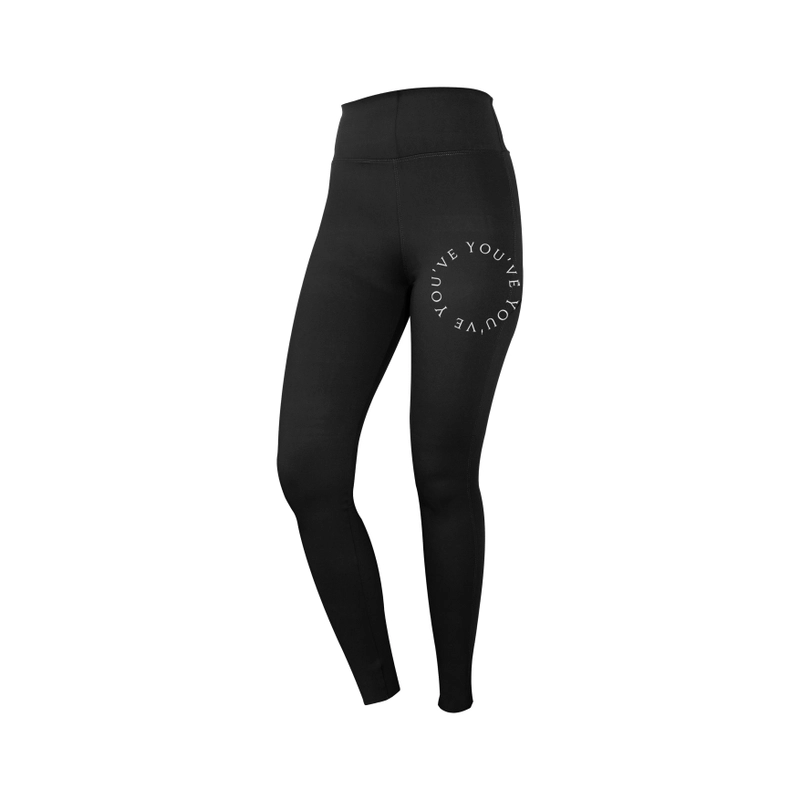 Product image Youhave - Yoga Legging Celana Olahraga Wanita High Waist Gym Running Sport Senam Zumba Polos Yoga Y00010 L BLACK