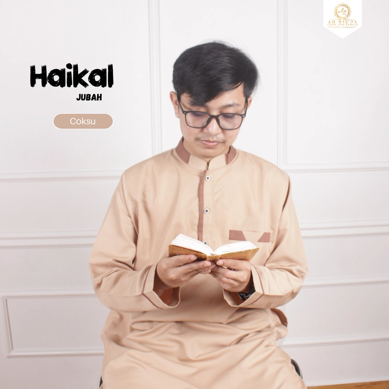 Product image Arrikza - JUBAH DEWASA LAKI LAKI HAIKAL (COKSU) XS COKSU