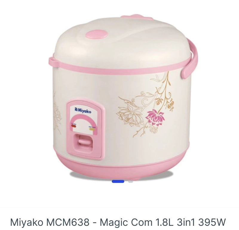 Product image Miyako - Magic Com mcm 638 Anti Lengket 3 In 1 MCM 638 pink