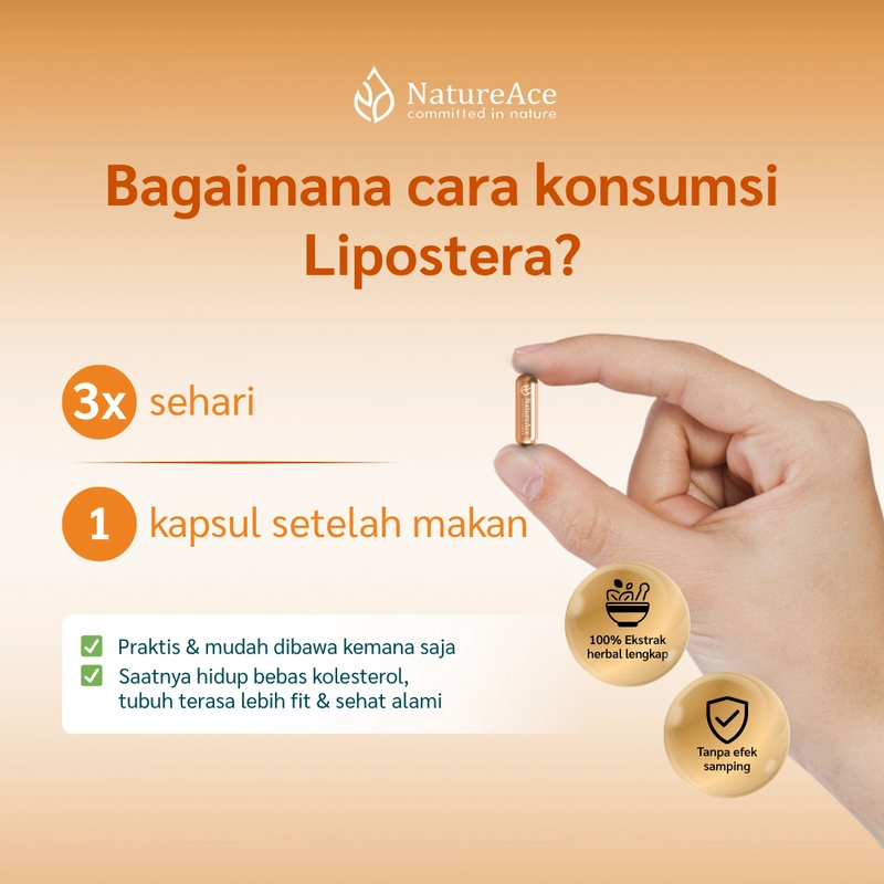 Product image Nature Ace - Lipostera 30 Kapsul