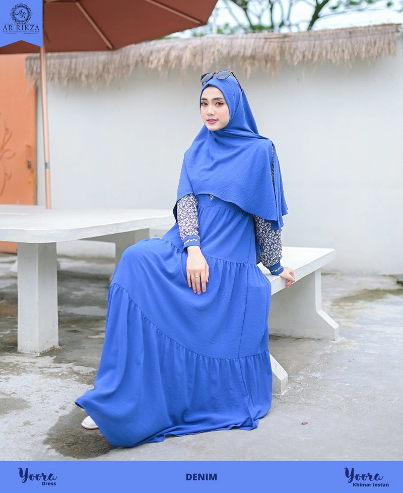 Product image Arrikza - ARRIKZA - YOORA DRESS BY ARRIKZA XS DENIM