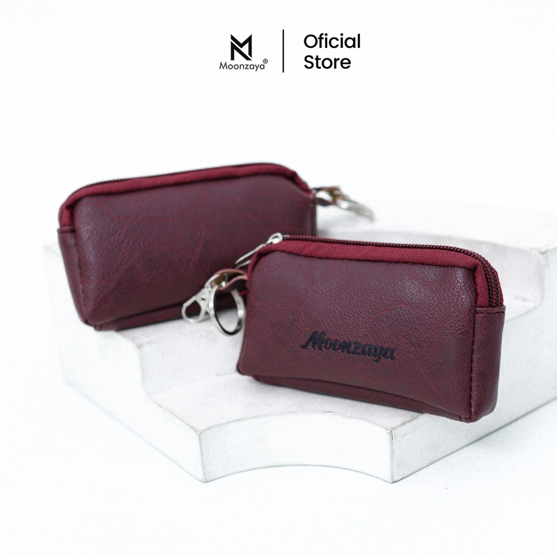 Product image Moonzaya - DOMPET KOIN DAN STNK BY MOONZAYA DOMPET SIMPEL DOMPET KOIN MAROON