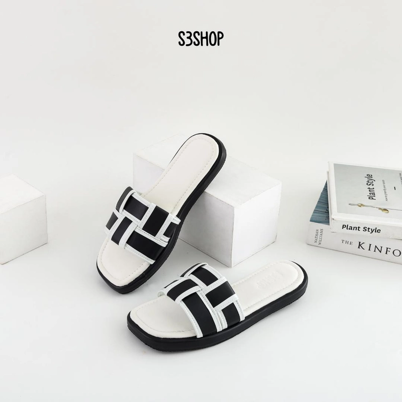 Product image S3SHOP - Sandal Fitri S3shop Sandal Wanita Premium Karet Sendal 37 Black