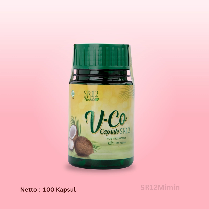 Product image SR12 Mimin - SR12 VCO Kapsul Menjaga Daya Tahan Tubuh Dan Menurunkan Berat Badan 60 kapsul kapsul