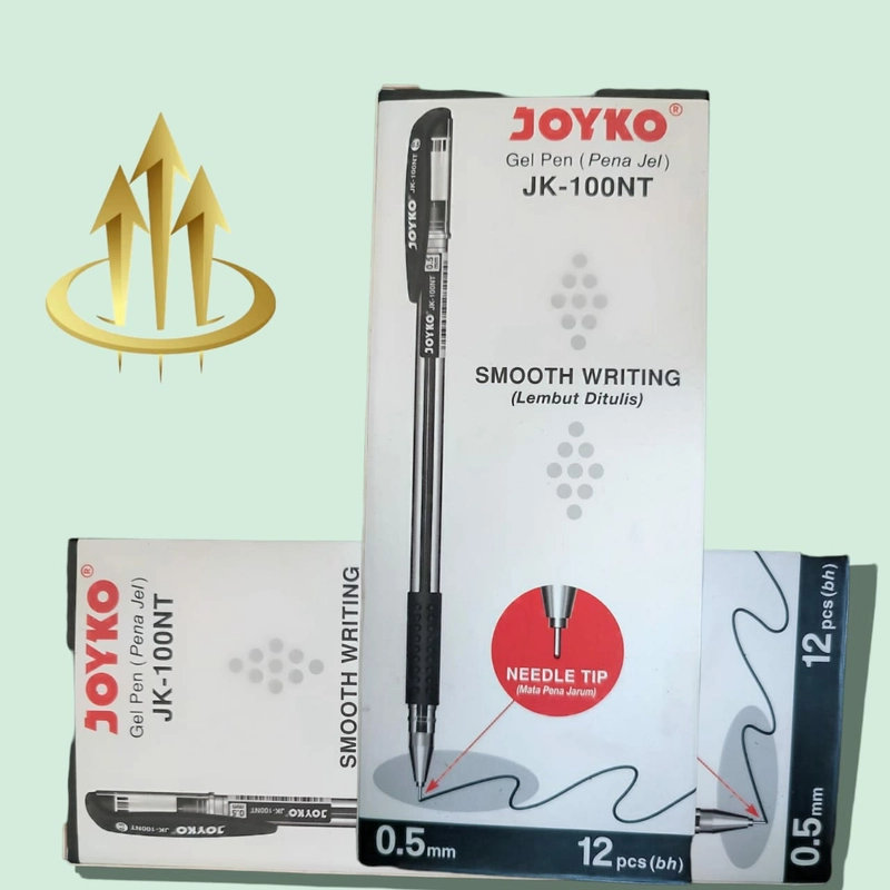 Product image Pulpen gel Joyko JK-100NT satuan Hitam