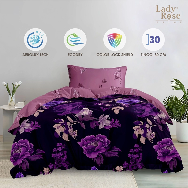 Product image LADY ROSE OFFICIAL - Lady Rose Prime Bed Cover Raisa 120x200x30 Single 120