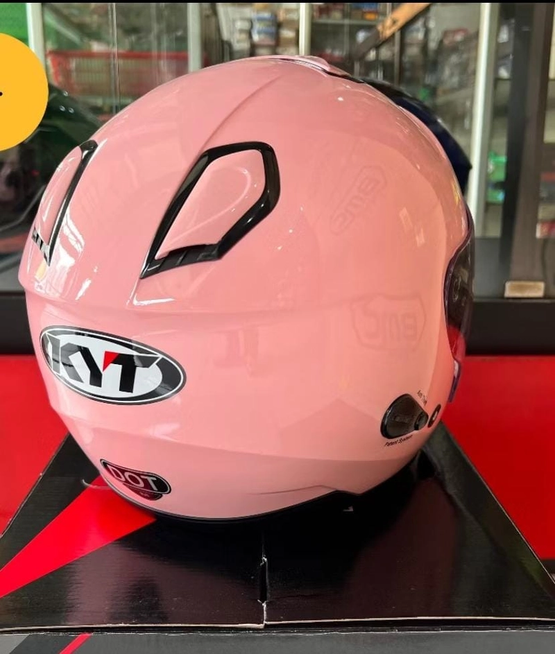 Product image Rizki Electronics - KYT - HELM KYOTO M-L-XL-XXL LIGHT PEACH