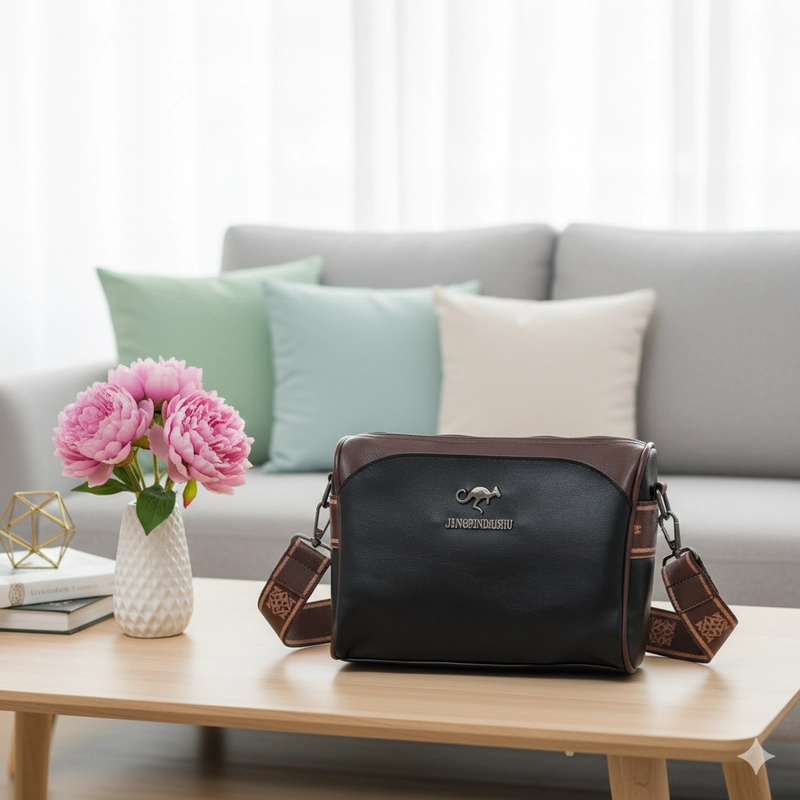 Product image CBL - AYUMI Slingbag - Tas Selempang Slingbag Wanita AYUMI Tas Selempang Terbaru Bahan Semikulit Sintesis Small Hitam