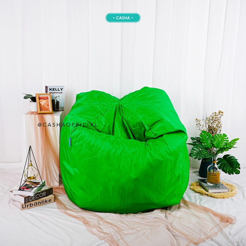 Product image Casha Official - CASHA Bean Bag Round Waterproof - Size Medium MEDIUM HIJAU MUDA