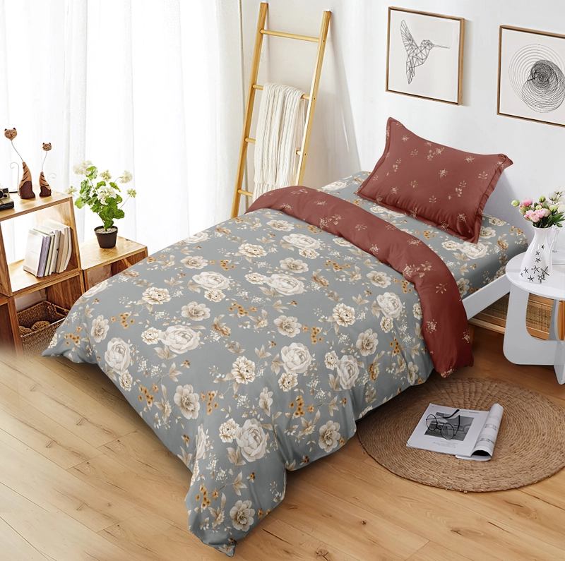 Product image LADY ROSE OFFICIAL - Vallery Quincy Bed Cover Grisella 120x200x30 Single 120