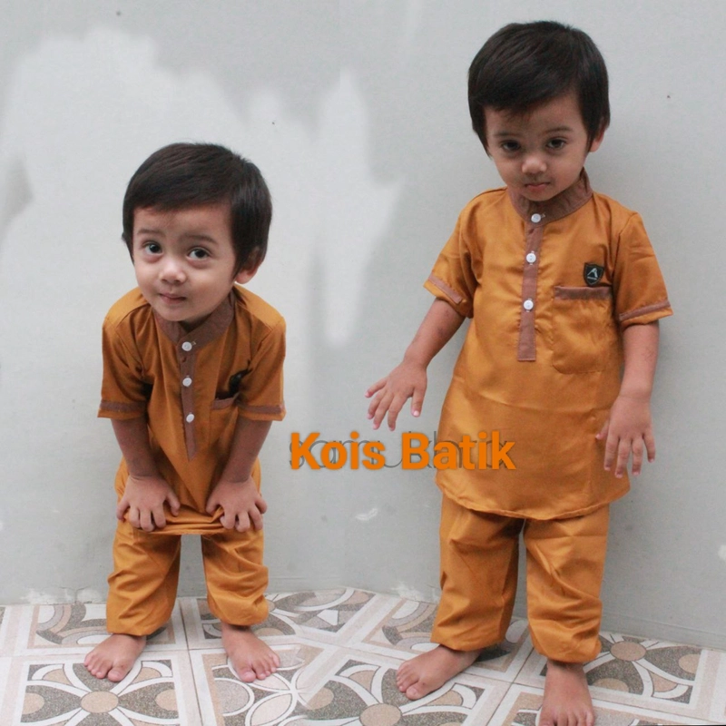 Product image Kois Batik - Baju anak setelan anak celana dan baju lucu banget Xxl Mustad