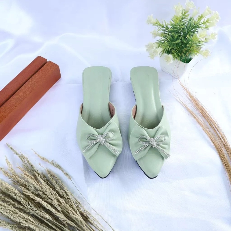 Product image Koekita - Sepatu Hak Mule Wanita Hasyi 3 Cm KFS-003 40 Mint
