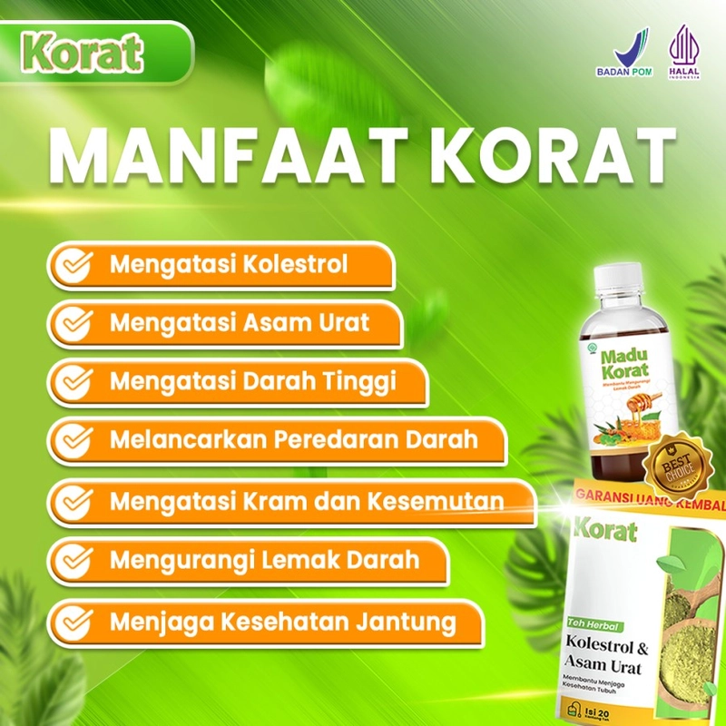 Product image MADU KORAT - MADU UNTUK MEMBANTU MENGURANGI LEMAK DARAH 450 GR