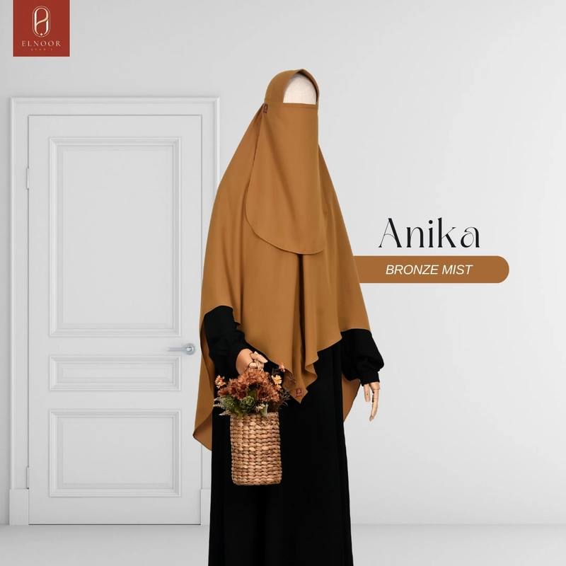Product image ELNOOR SYAR'I - ANIKA KHIMAR ANTEM ALL SIZE Crushed Grape