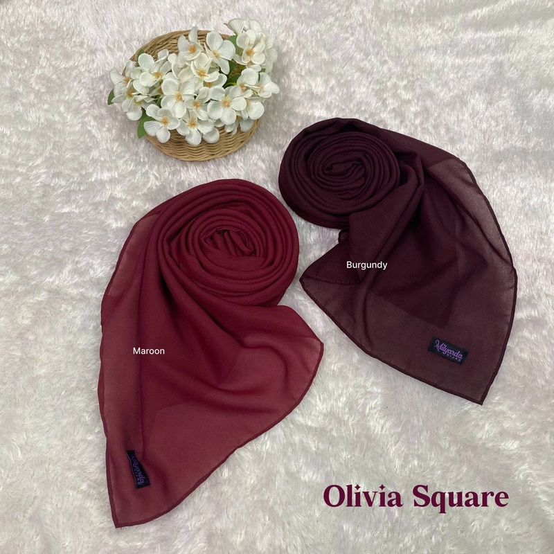 Product image Milyarda Hijab - Minikhimar Shaika ALL SIZE BURGUNDY